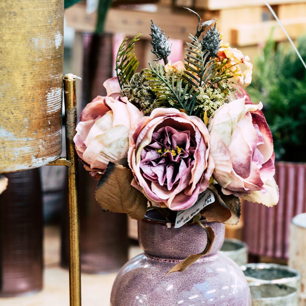 Dekoration in der Salzachblume