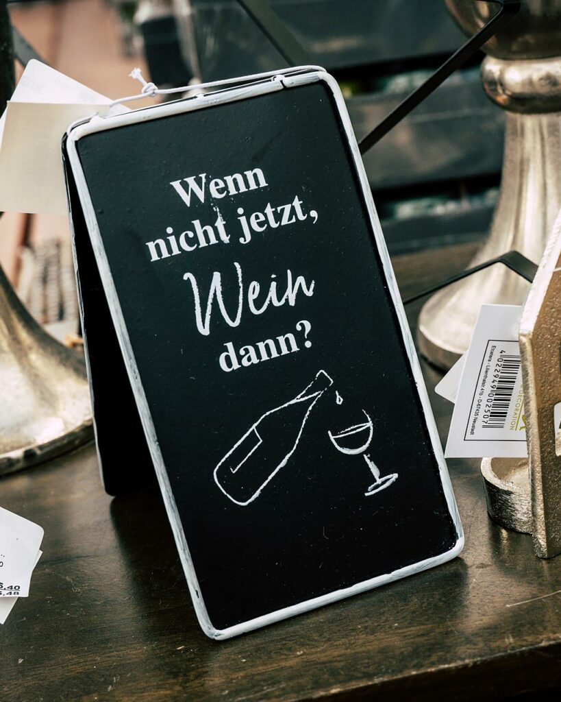 Dekoration in der Salzachblume